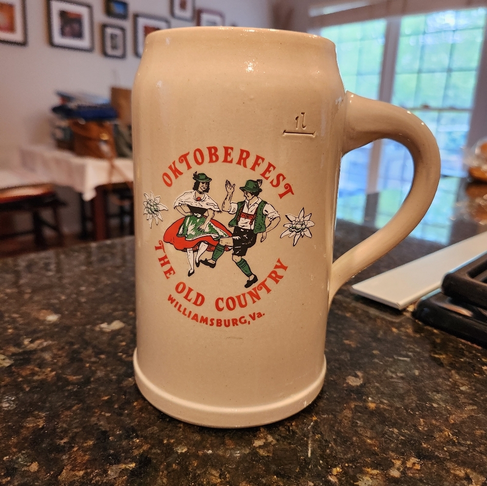 Vintage Busch Gardens, OKTOBERFEST THE OLD COUNTRY WILLIAMSBURG, VA. 1L Stonewar